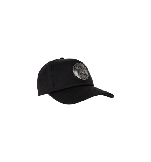Mack Black Heavy Metal Bulldog Emblem 5-Panel Cap Mack Black Heavy Metal Bulldog Emblem 5-Panel Cap