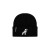 Black Mack Bulldog Knit Beanie
