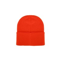 Safety Orange Mack Bulldog Knit Beanie