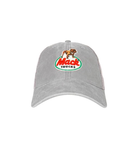 Mack Silver Slouch Retro Logo Cap Mack Silver Slouch Retro Logo Cap