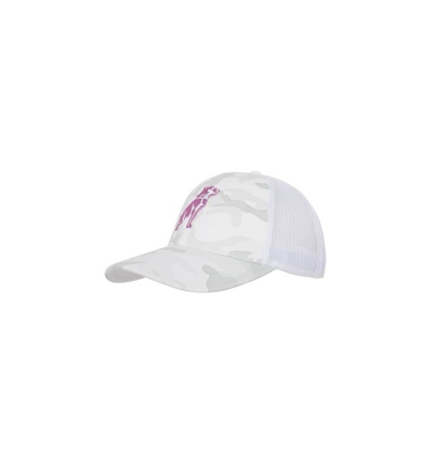 Ice Camo Metallic Pink Bulldog Cap