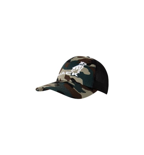 Camo Chino Cap with Black Stretch Mesh Camo Chino Cap with Black Stretch Mesh