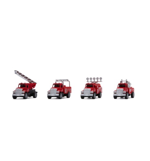 Kids Mack Fire Rescue Truck 4-Pack Kids Mack Fire Rescue Truck 4-Pack