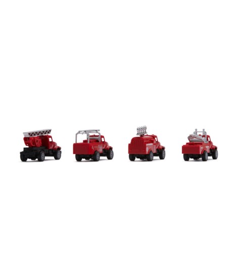 Kids Mack Fire Rescue Truck 4-Pack Kids Mack Fire Rescue Truck 4-Pack