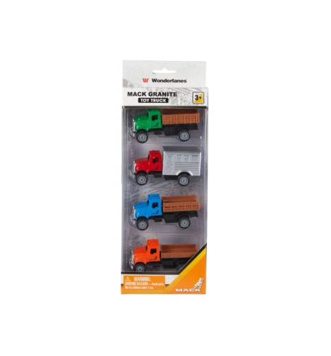 Kids Mack City Truck 4-Pack