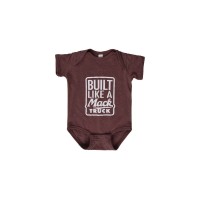Sangria Built Like A Mack Truck Onesie