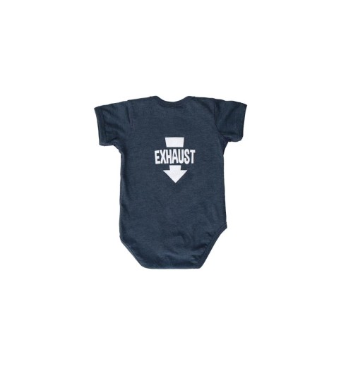 Vintage Denim Intake/Exhaust Onesie Vintage Denim Intake/Exhaust Onesie