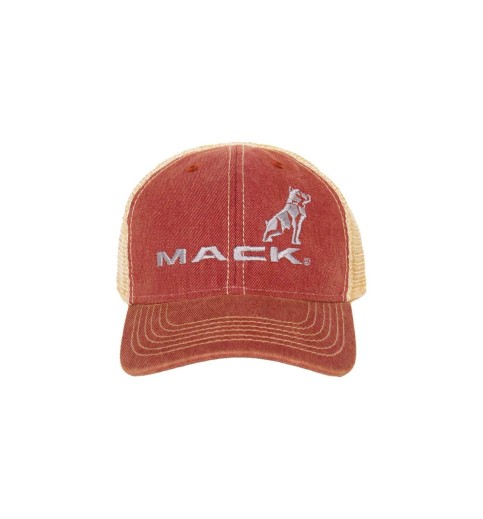 Toddler Mack Logo Cardinal Trucker Mesh Cap Toddler Mack Logo Cardinal Trucker Mesh Cap