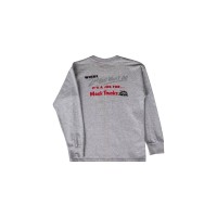 Youth Grey Performance Counts Long Sleeve Shirt