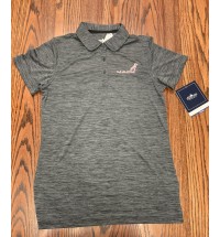 Ladies Dk Gray Polo