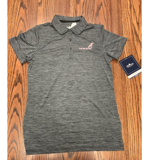 Ladies Dk Gray Polo Ladies Dk Gray Polo