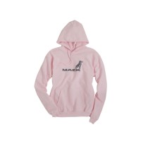 Mack Logo Pink Hoodie Mack Logo Pink Hoodie