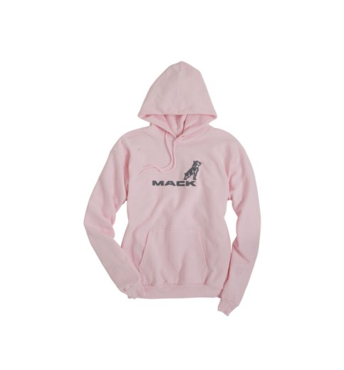 Mack Logo Pink Hoodie Mack Logo Pink Hoodie