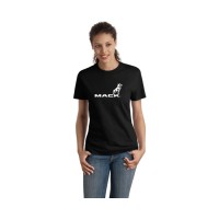 Ladies Mack Logo Black Tee Ladies Mack Logo Black Tee