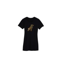 Ladies Sequin Bulldog Tee