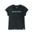 Ladies Heather Black Tee