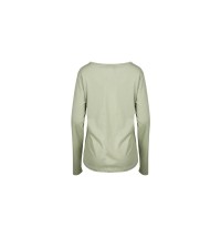 Ladies Desert Sage Long Sleeve Notch Neck Shirt