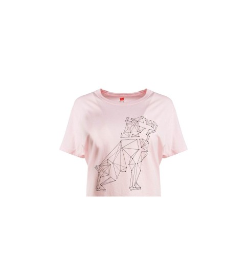 Mack Pink Star Bulldog T-shirt Mack Pink Star Bulldog T-shirt