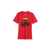 Mack B Model Red Tee Mack B Model Red Tee