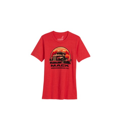 Mack B Model Red Tee