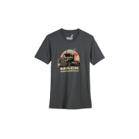 Mack R Model Asphalt Tee Mack R Model Asphalt Tee