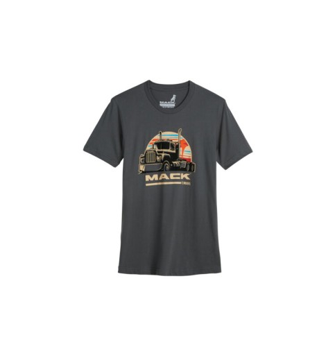 Mack R Model Asphalt Tee Mack R Model Asphalt Tee