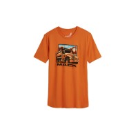 Mack Granite Orange Tee Mack Granite Orange Tee