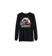 Mack R Model LS Black Tee