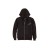 Mack Full Zip Fleece Black Hoodie