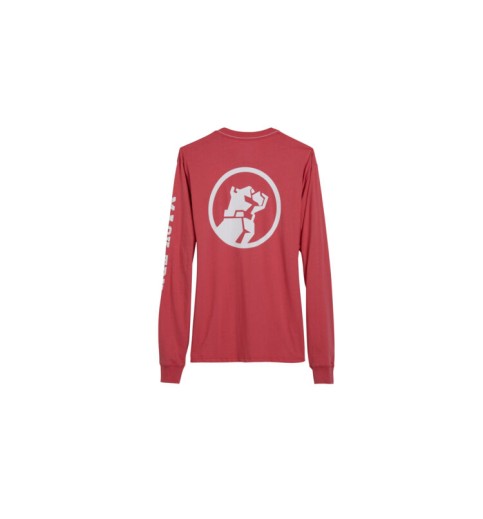 Mack Bulldog LS Red Tee Mack Bulldog LS Red Tee