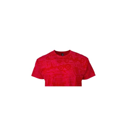 Mack Red Stain Logo Line-up T-shirt Mack Red Stain Logo Line-up T-shirt