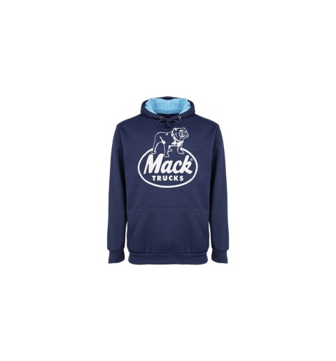 Navy/Blue 2-tone Jersey Lined Hoodie