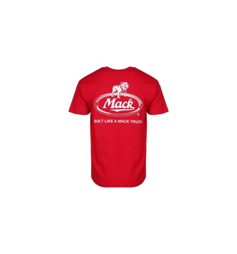 Mack Red Retro Logo T-shirt Mack Red Retro Logo T-shirt