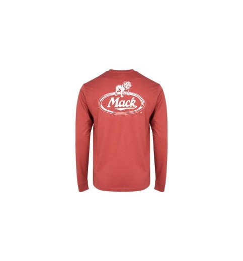 Mack Retro Red Tumble Long Sleeve Shirt Mack Retro Red Tumble Long Sleeve Shirt