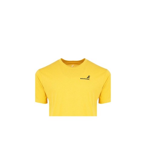 Mack Logo Yellow Tumble T-shirt Mack Logo Yellow Tumble T-shirt