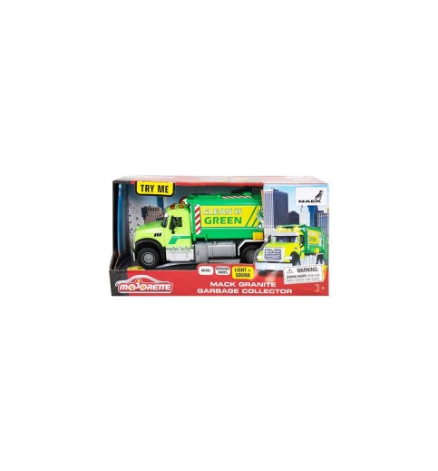 Light and Sound Mack Granite Garbage Truck Light and Sound Mack Granite Garbage Truck