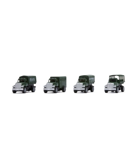 Mack Military Toy Truck 4 Pack Mack Military Toy Truck 4 Pack