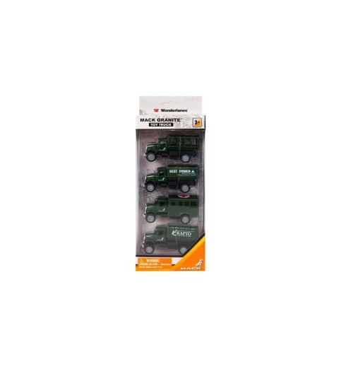 Mack Military Toy Truck 4 Pack Mack Military Toy Truck 4 Pack