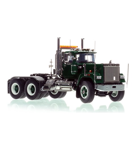 Mack Superliner Diecast Green on Black Mack Superliner Diecast Green on Black