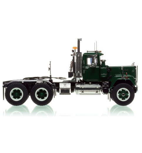 Mack Superliner Diecast Green on Black Mack Superliner Diecast Green on Black