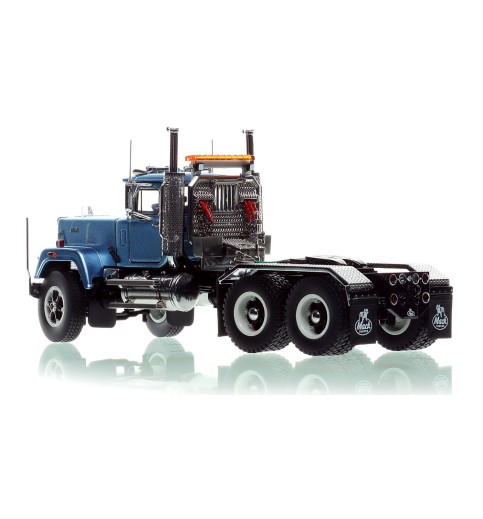 Mack Superliner Diecast Metallic Light Blue Mack Superliner Diecast Metallic Light Blue