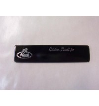 New Style Custom Built Dash Plaque New Style Custom Built Dash Plaque