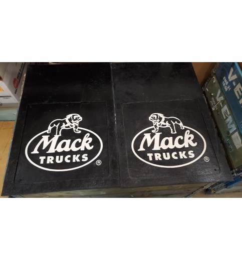 36 inch Bulldog Mud Flap Set  with 3 legged dog logo
