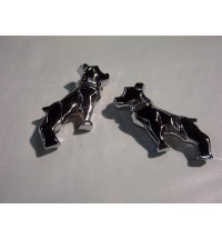 Chrome Half Dog Set Chrome Half Dog Set