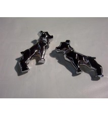 Chrome Half Dog Set Chrome Half Dog Set