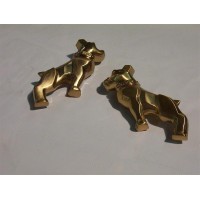 Gold Half Dog Set Gold Half Dog Set