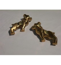Gold Half Dog Set Gold Half Dog Set