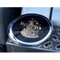 Bulldog Oval Portrait (Right) Bulldog Oval Portrait (Right)