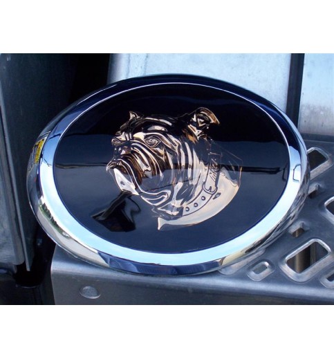 Bulldog Oval Portrait (Left) Bulldog Oval Portrait (Left)