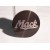 Mack Script Adhesive Disc